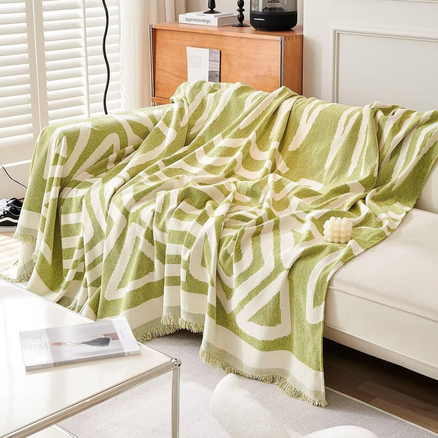 ZENLIV Boho Sofa Covers for Pets Protector Furniture Covers